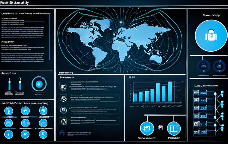 보안관제센터 운영 KPI 설정법 - Cybersecurity Professional**

*   **Subject:** A cybersecurity analyst working at a modern SOC (Secu...