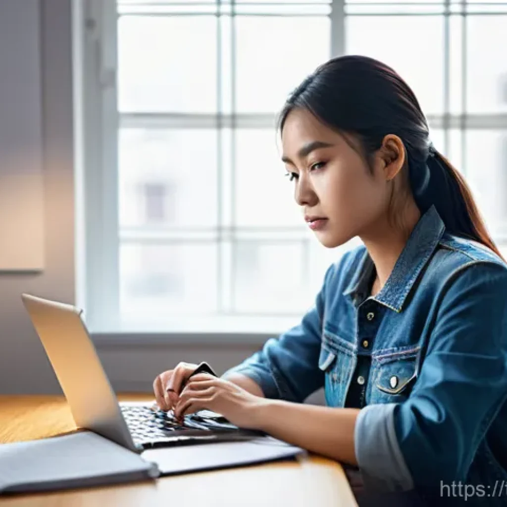 보안관제센터 이직 성공 전략 - **Prompt 1: Focused Cybersecurity Study**
    "A determined young Thai woman in her early twenties, ...