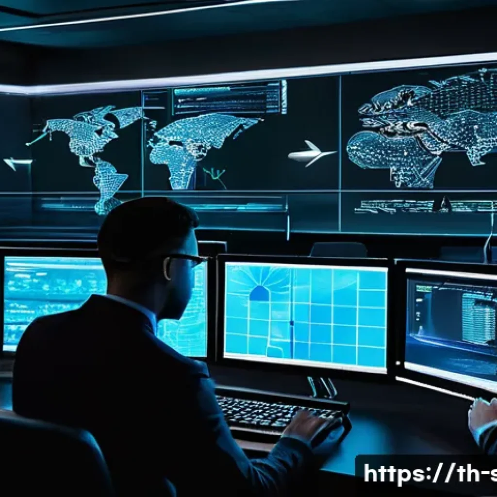 보안관제센터에서의 멘토링과 코칭 - **Prompt: Elite Cyber Defenders in a High-Tech Command Center.**
    Imagine a diverse team of cyber...